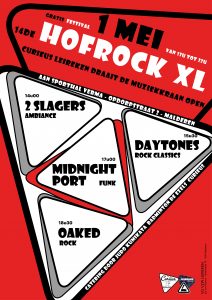 Hofrock XL op 1 mei aan de Vermahal in Malderen